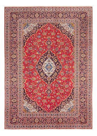 Tapis persan - Keshan - 343 x 247 cm - rouge