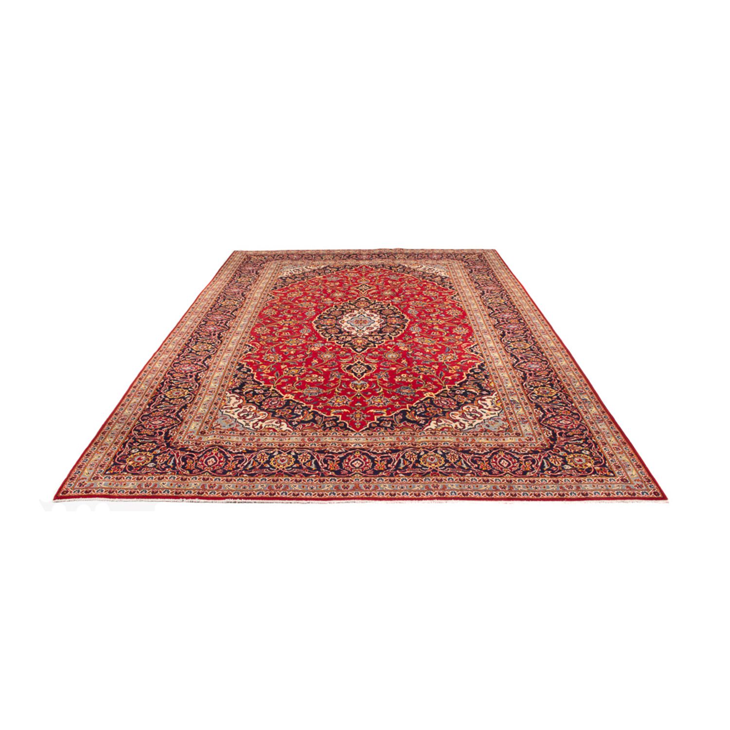 Tapis persan - Keshan - 352 x 245 cm - rouge