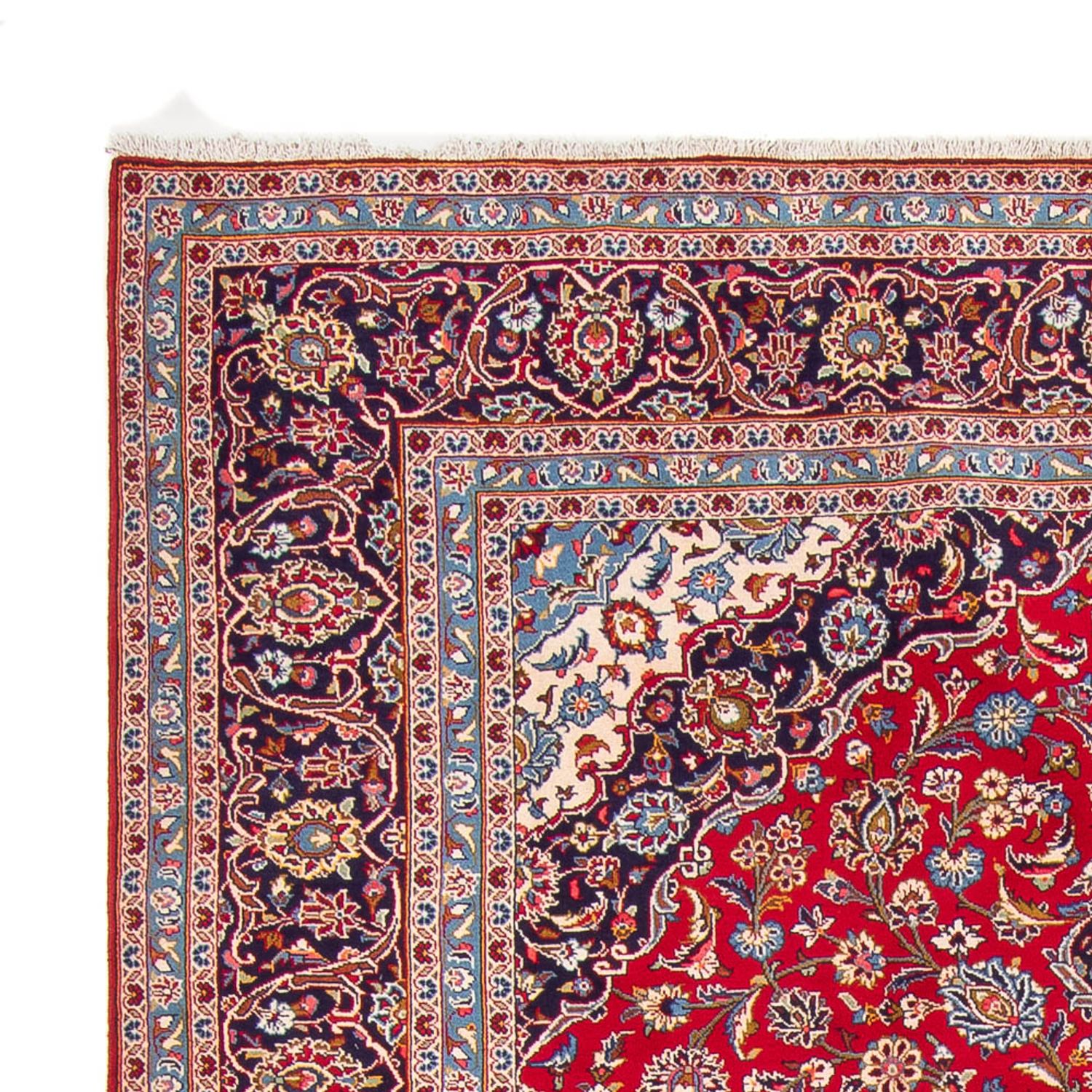 Tapis persan - Keshan - 350 x 250 cm - rouge