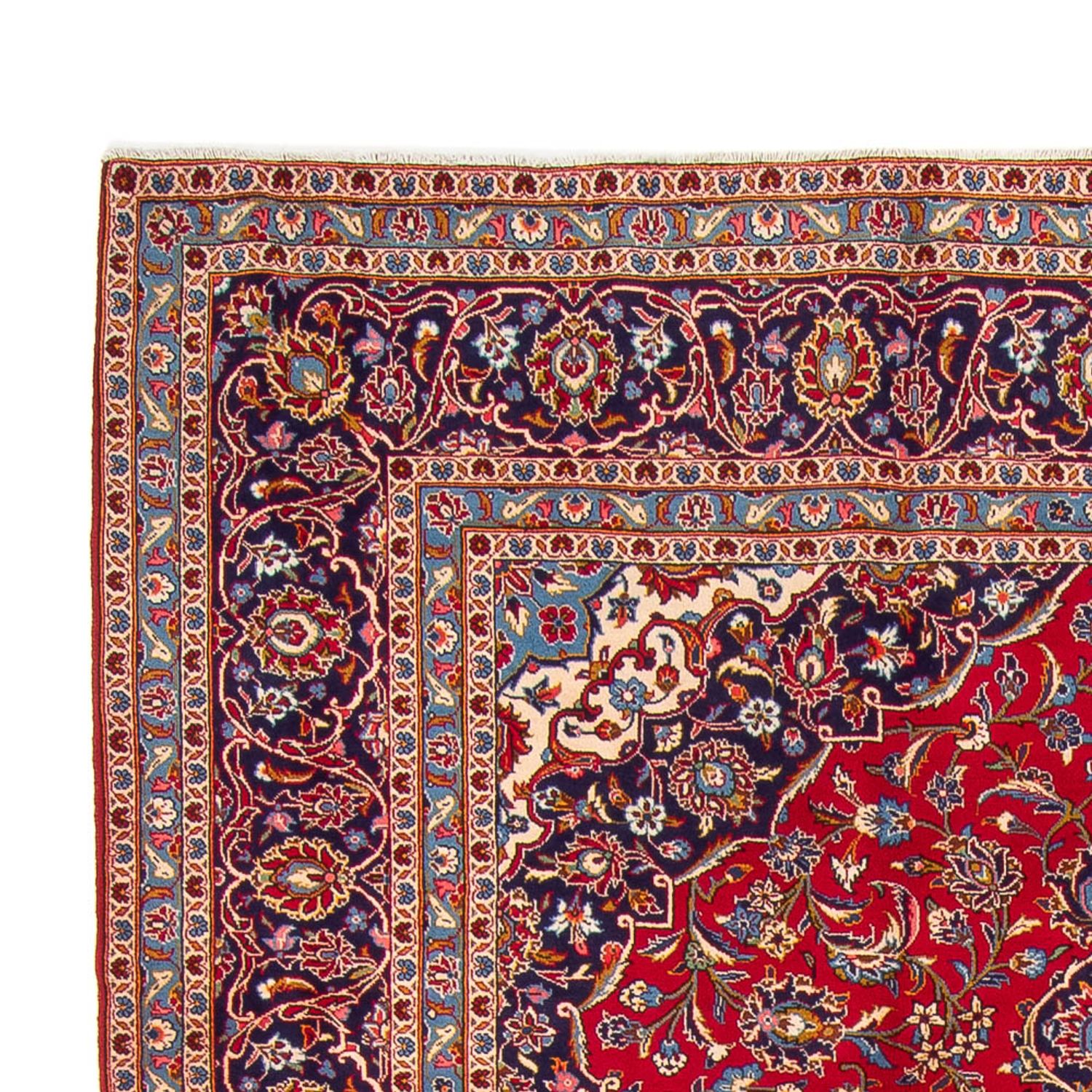 Tapis persan - Keshan - 355 x 252 cm - rouge