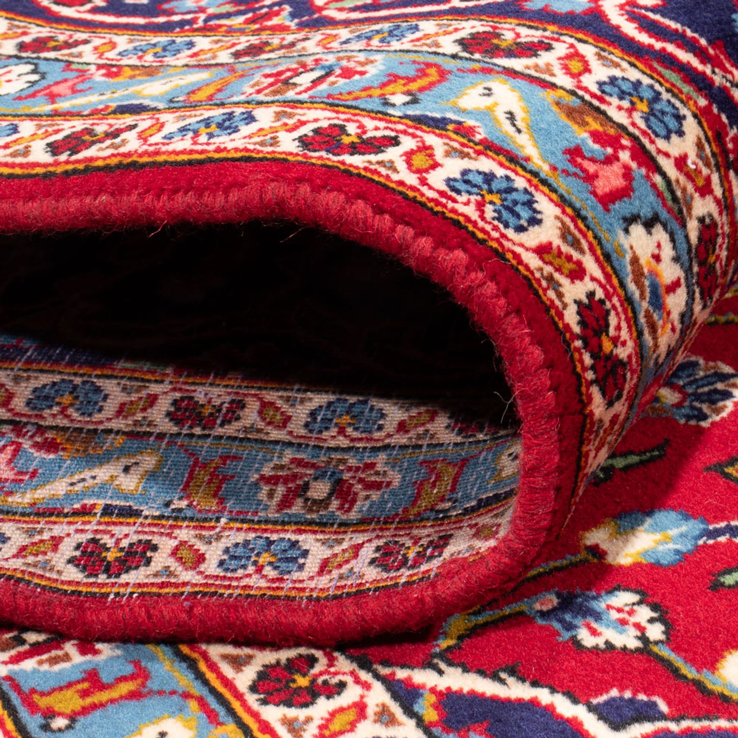 Tapis persan - Keshan - 355 x 252 cm - rouge