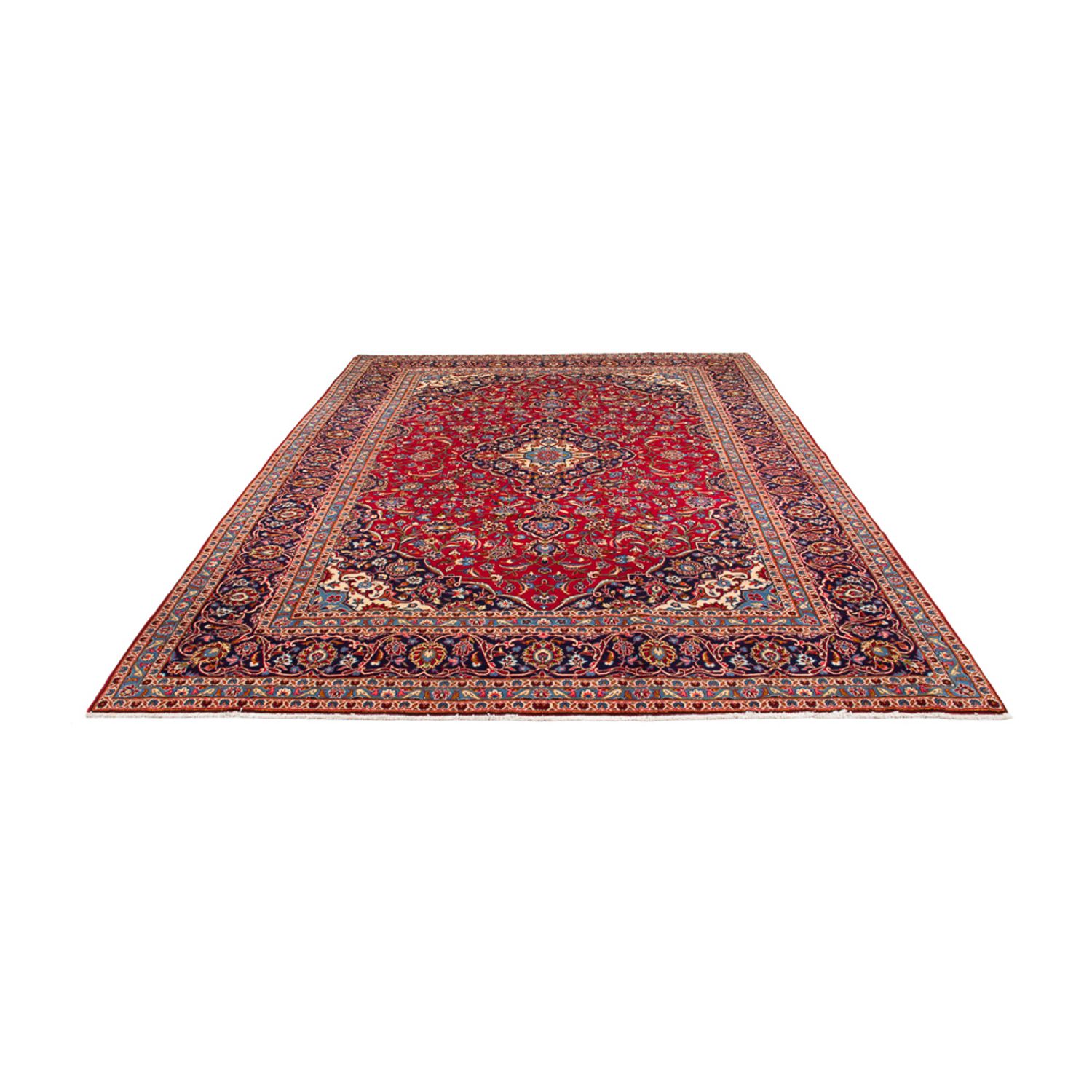 Tapis persan - Keshan - 355 x 252 cm - rouge