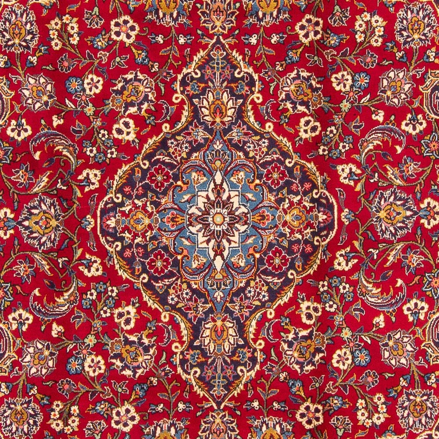 Tappeto Persero - Keshan - 374 x 244 cm - rosso