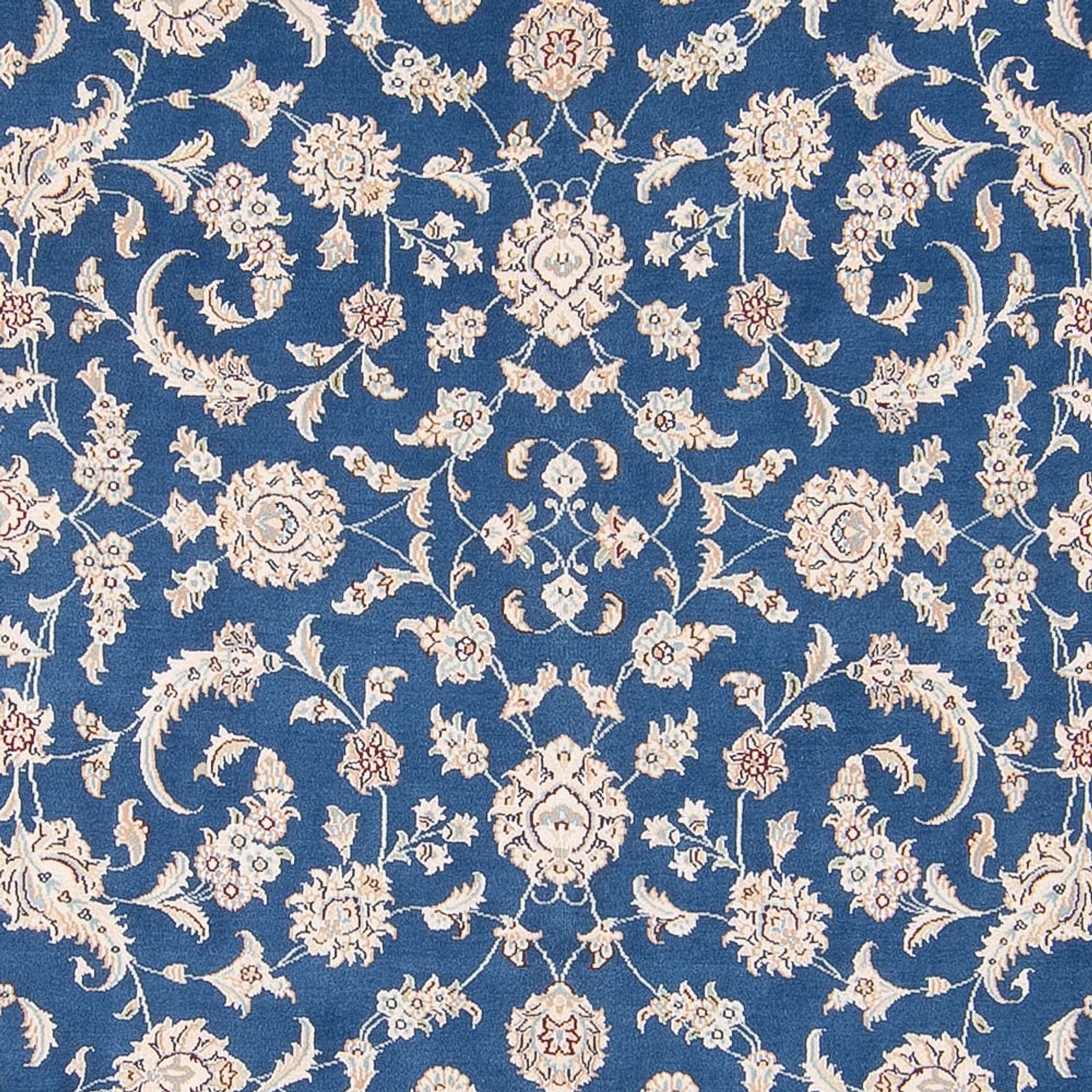 Alfombra persa - Nain - 244 x 171 cm - azul