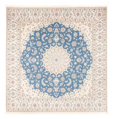 Perser Rug - Nain square  - 252 x 248 cm - light blue