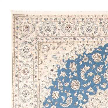 Perser Rug - Nain square  - 252 x 248 cm - light blue