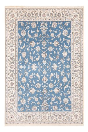 Tapis persan - Nain - 237 x 170 cm - bleu