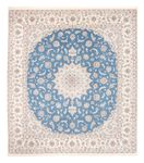 Tapis persan - Nain - 263 x 227 cm - bleu