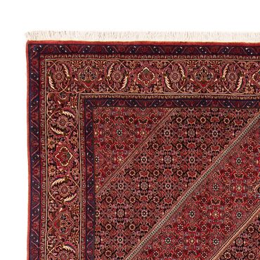 Tapis persan - Nain - 252 x 199 cm - rouge bordeaux