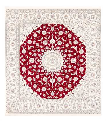 Tappeto Persero - Nain quadrato  - 210 x 194 cm - rosso