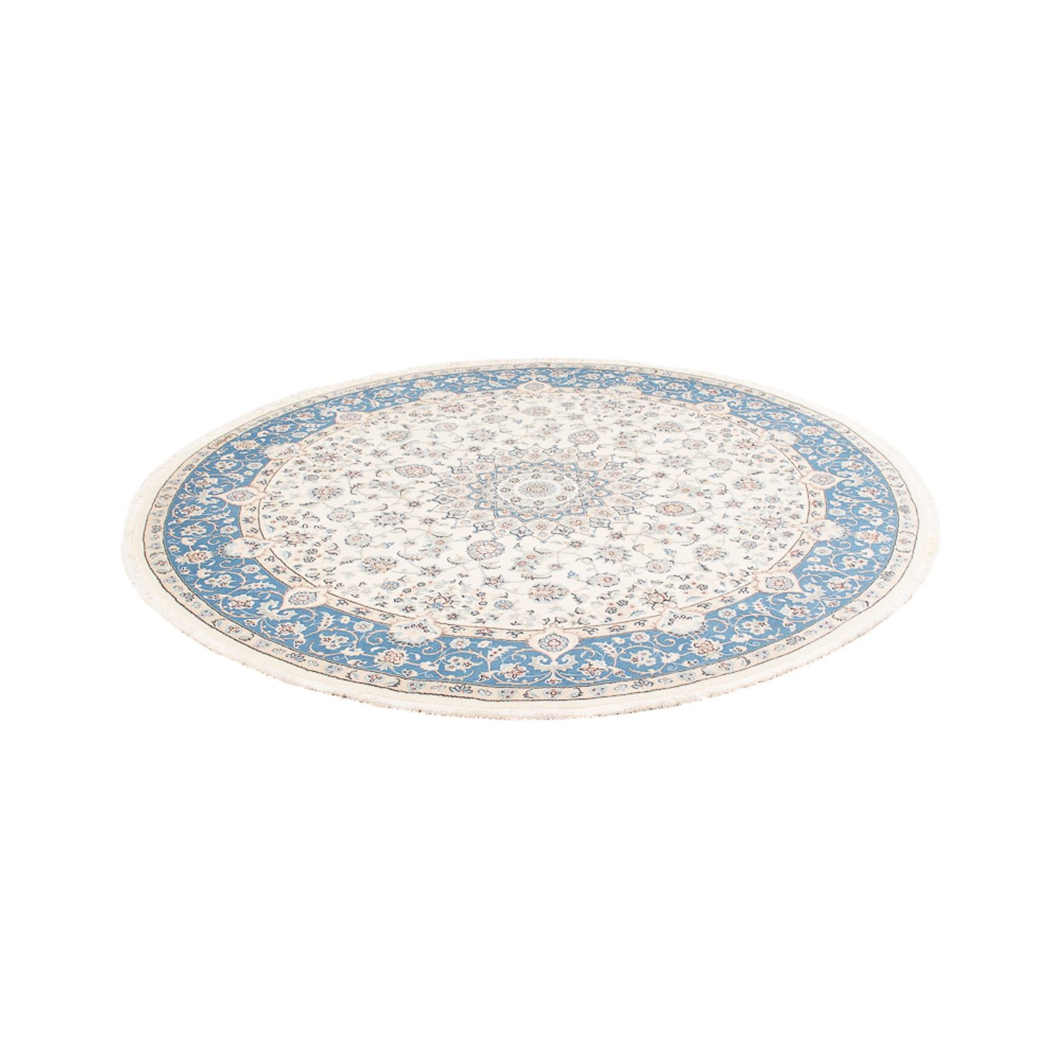 Perser Rug - Nain round  - 200 x 200 cm - cream