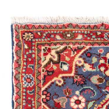 Tapis persan - Nomadic - 80 x 50 cm - bleu foncé