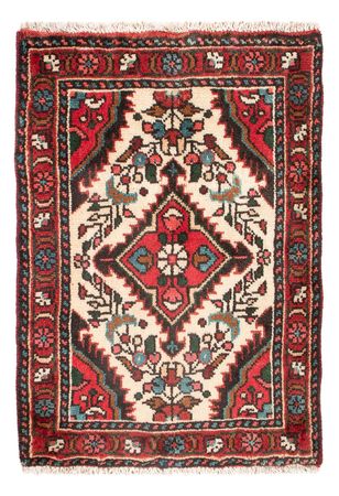 Tapis persan - Nomadic - 64 x 47 cm - crème