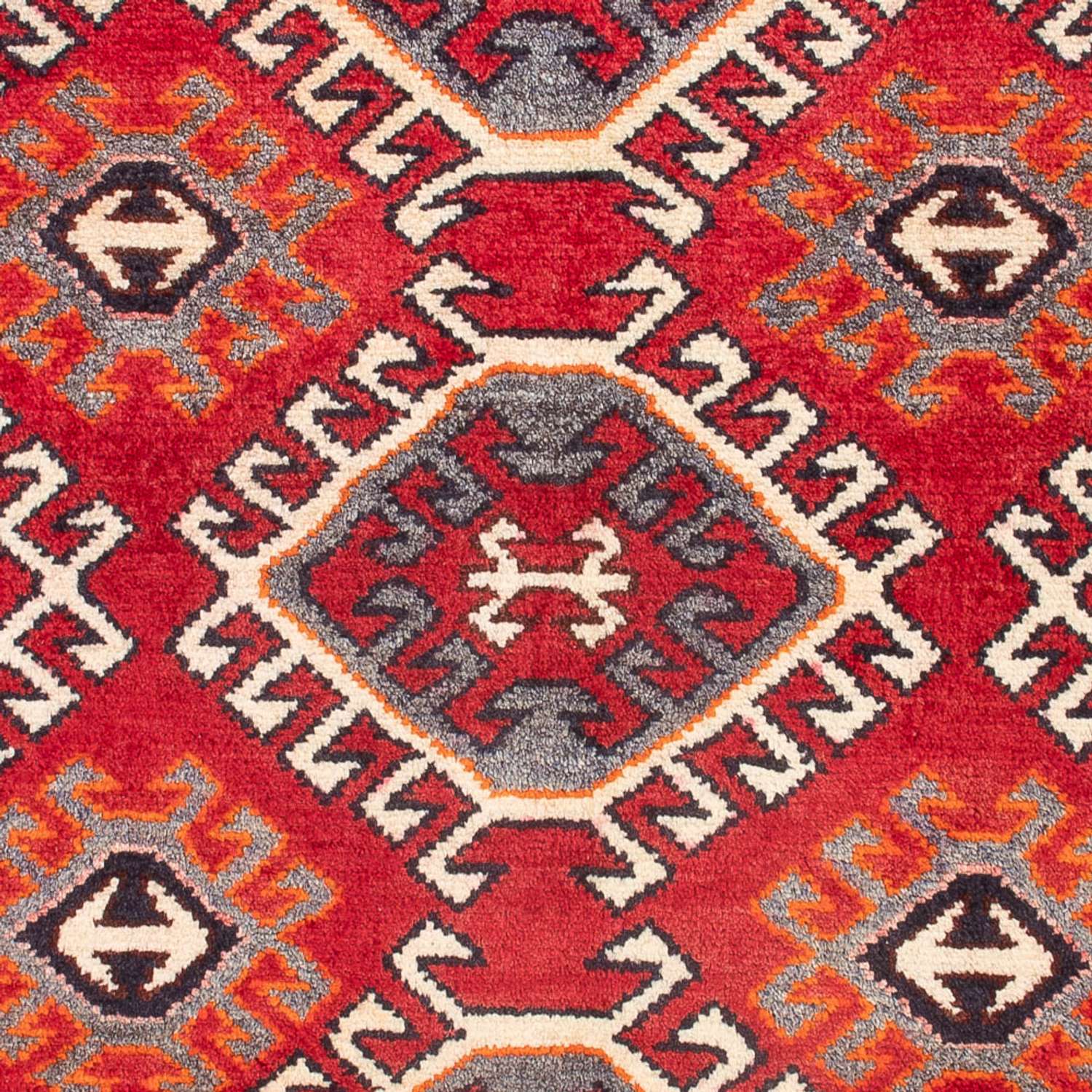 Turkaman tapijt - 89 x 67 cm - rood