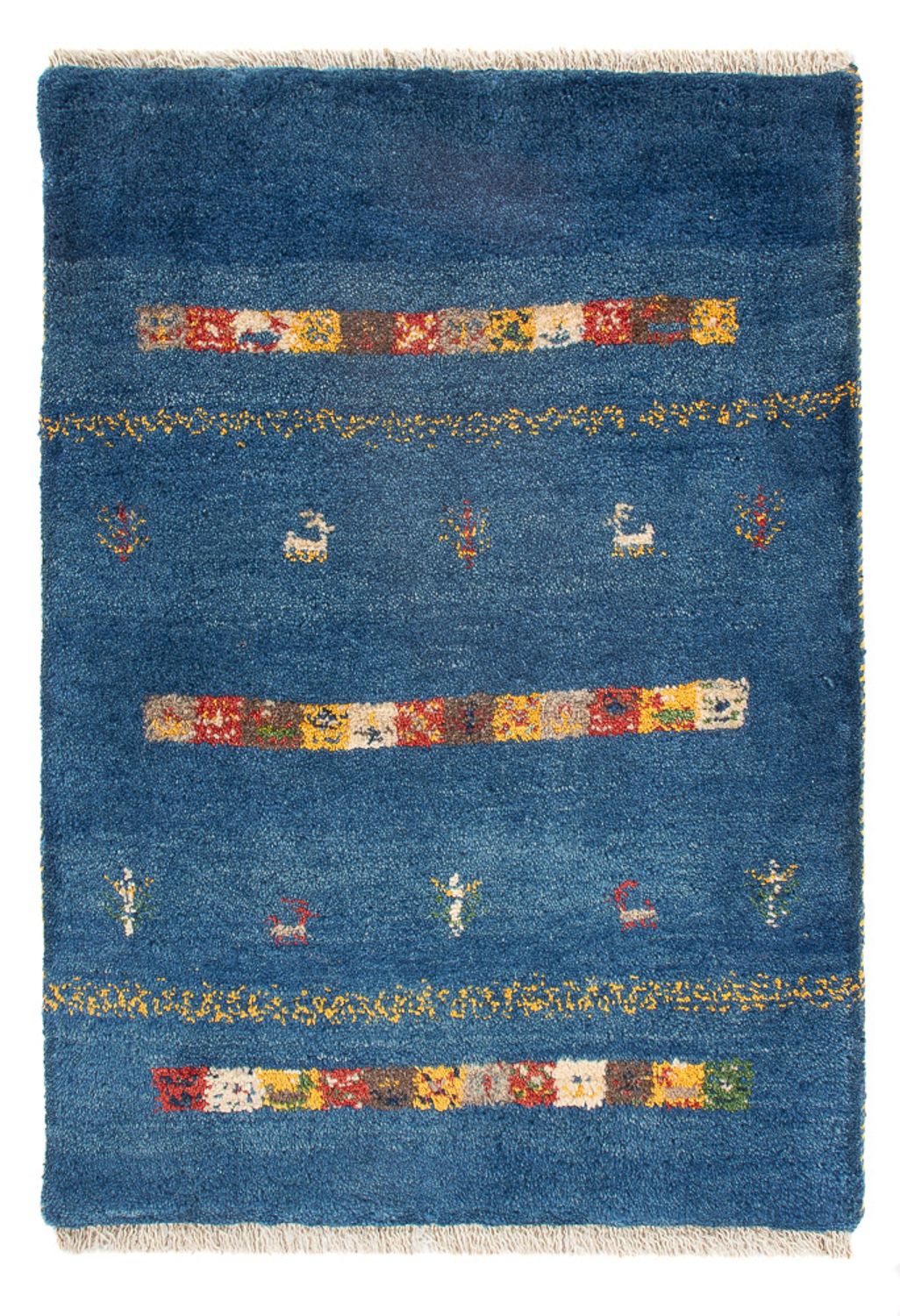 Gabbeh tapijt - Perzisch - 87 x 63 cm - veelkleurig