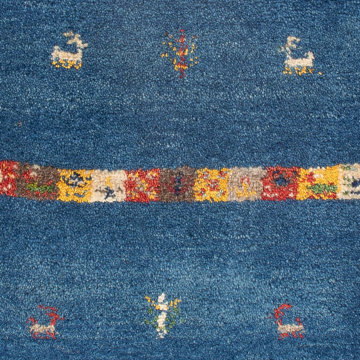 Tapete Gabbeh - Persa - 87 x 63 cm - multicolorido