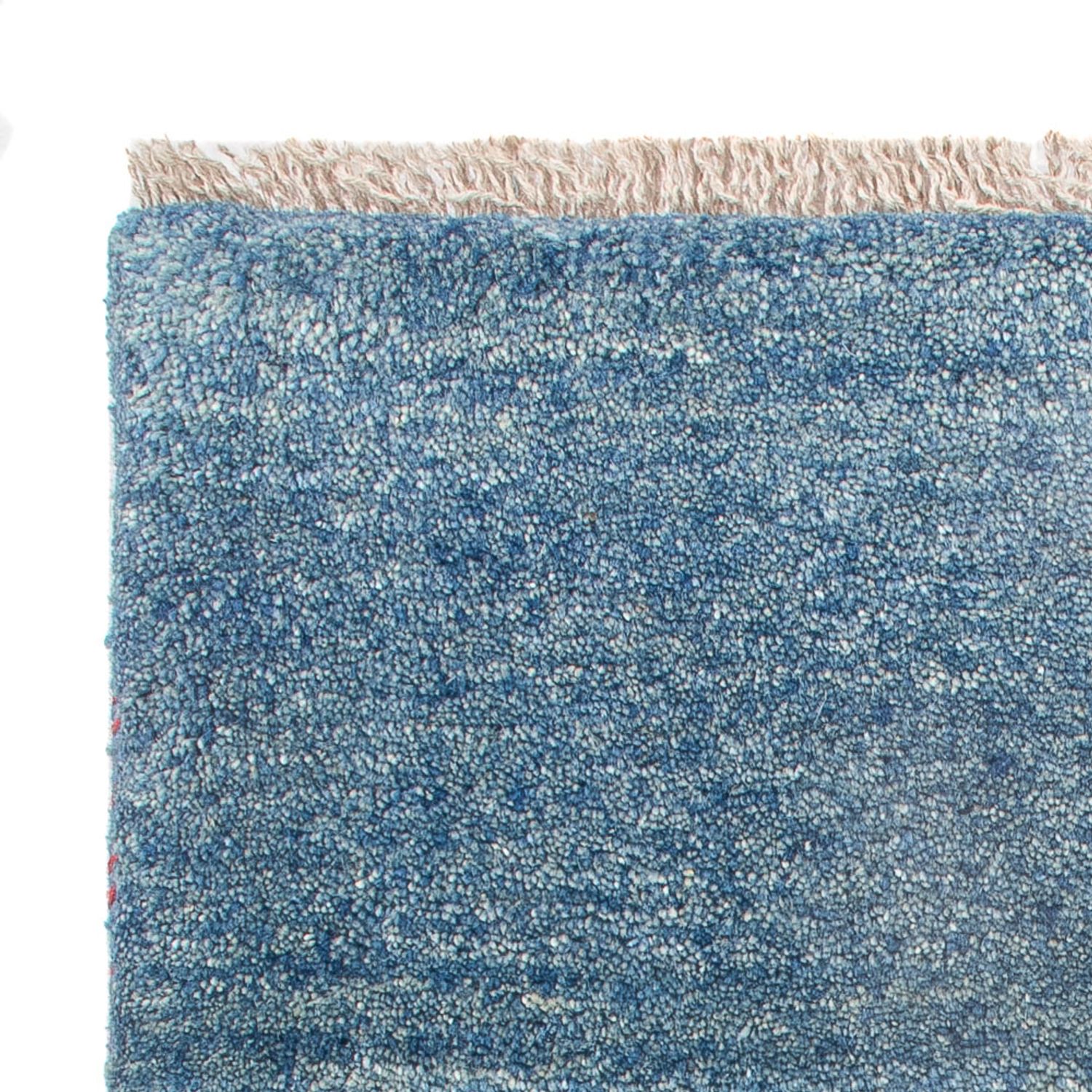 Tapis Gabbeh - Persan - 85 x 61 cm - bleu de mer