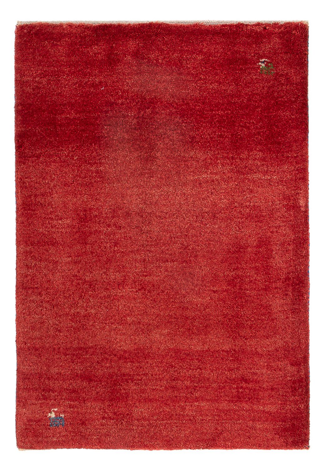 Tappeto Gabbeh - Persero - 86 x 60 cm - rosso