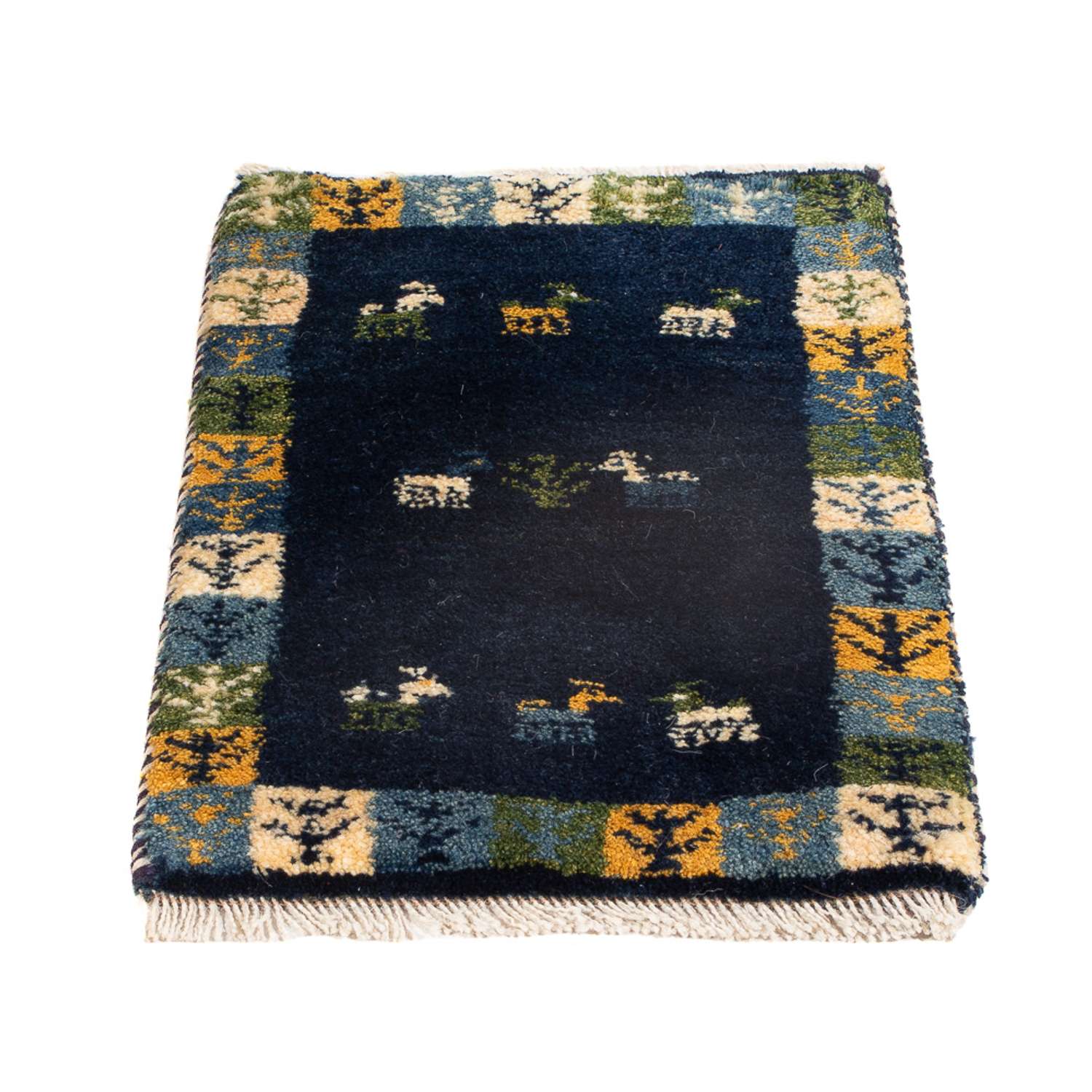 Gabbeh Rug - Perser - 60 x 40 cm - multicolored