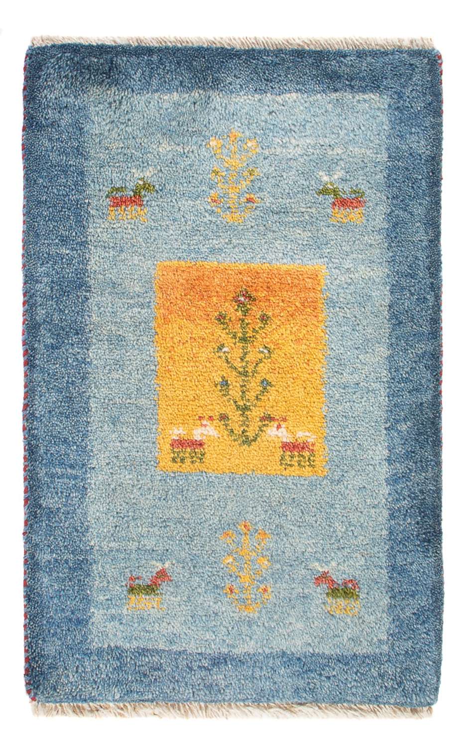 Gabbeh Rug - Perser - 60 x 40 cm - multicolored