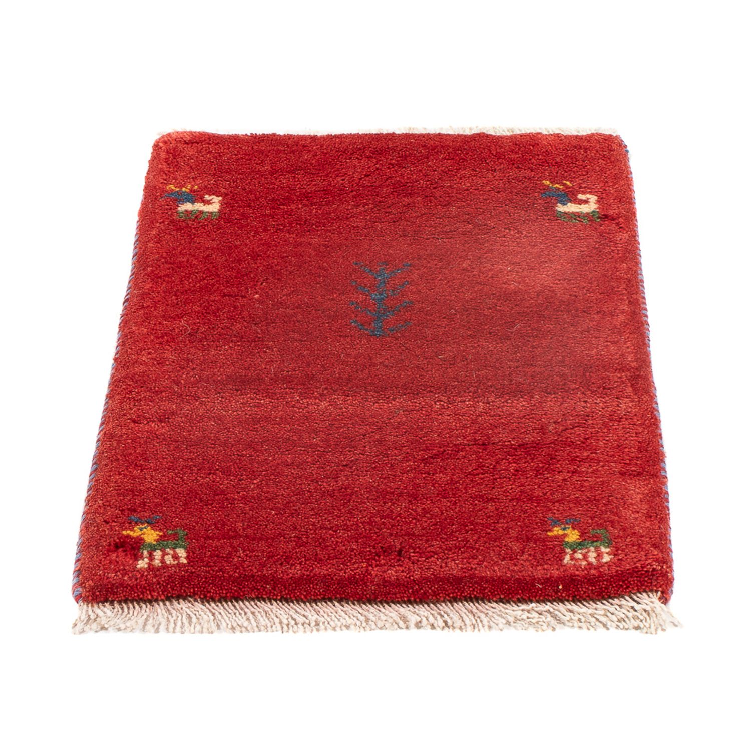 Tappeto Gabbeh - Persero - 60 x 40 cm - rosso