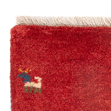 Tapis Gabbeh - Persan - 60 x 40 cm - rouge