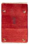 Gabbeh Teppich - Perser - 60 x 40 cm - rot