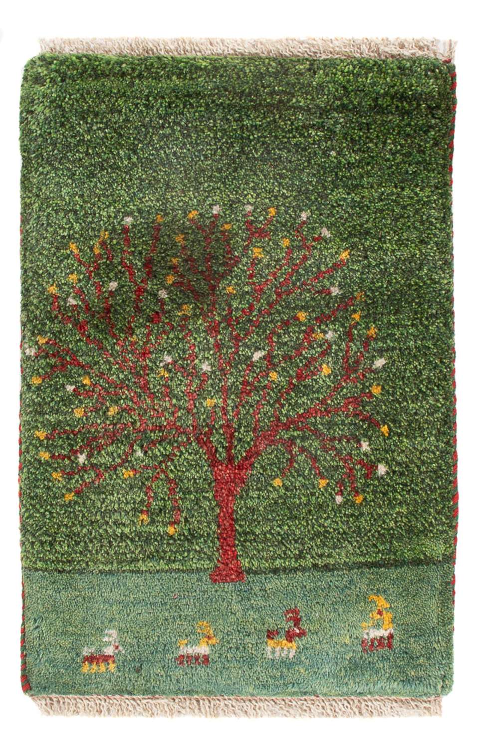 Tapete Gabbeh - Persa - 60 x 40 cm - multicolorido