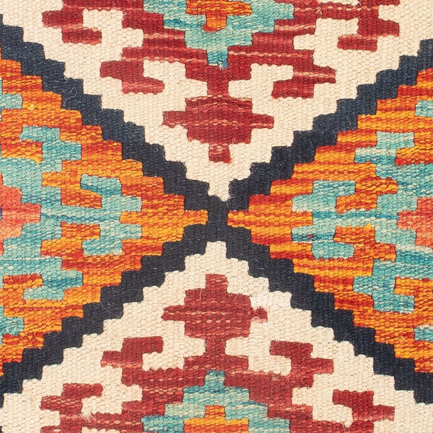 Kelim Rug - Splash - 60 x 40 cm - multicolored