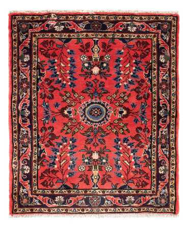 Tapis persan - Classique - 80 x 66 cm - rouge