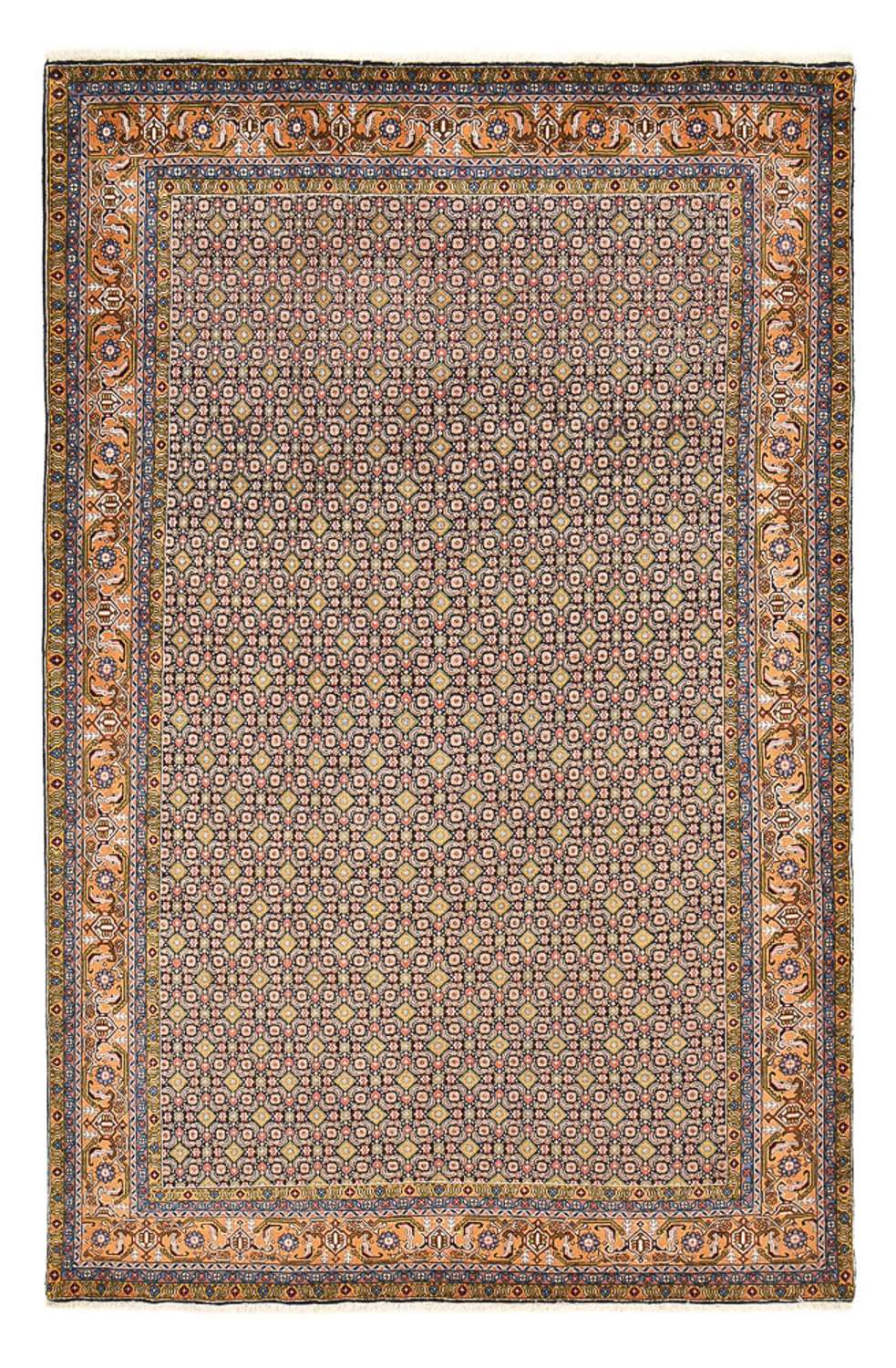 Perserteppich - Nomadic - 295 x 193 cm - dunkelbeige