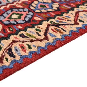 Kelim Carpet - orientalisk matta - 237 x 144 cm - terrakotta