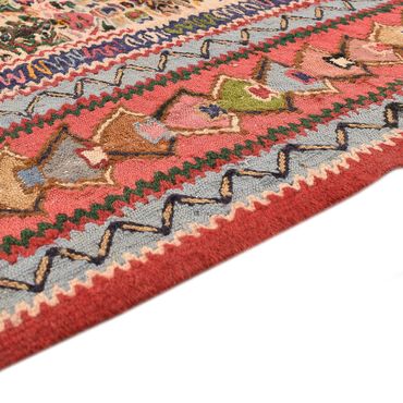 Kelim Teppich - Oriental - 255 x 143 cm - dunkelbeige