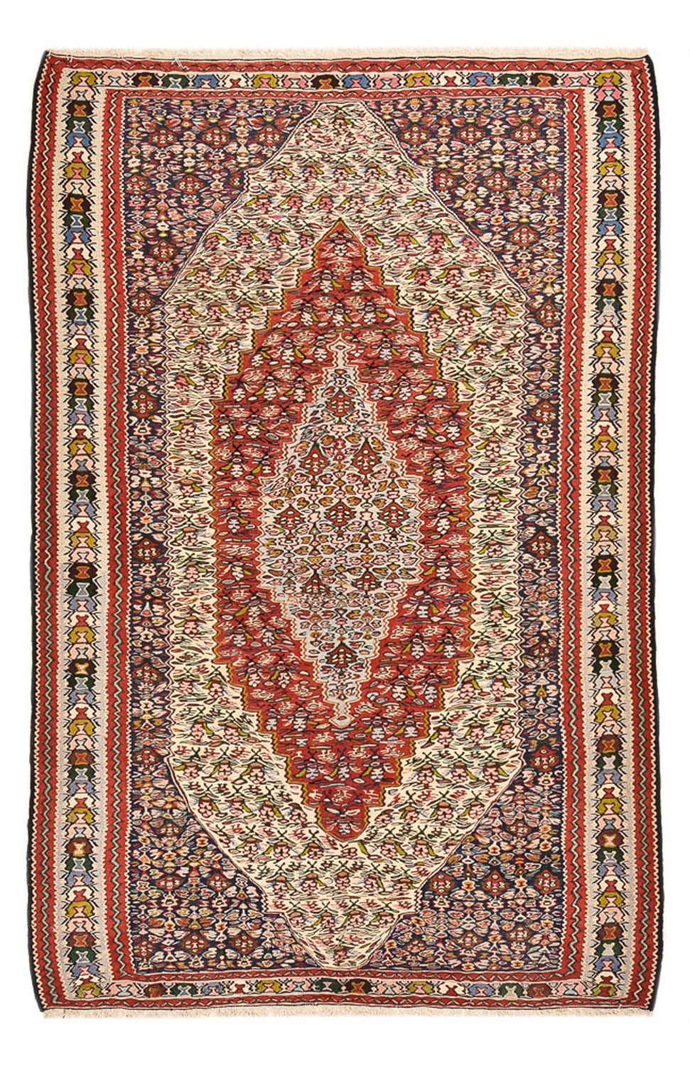 Alfombra Kelim - Oriental - 232 x 157 cm - marrón