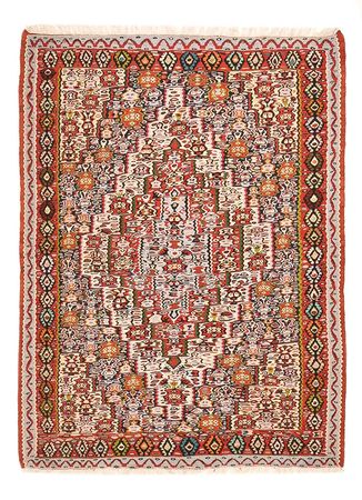 Tapis Kelim - Oriental - 145 x 118 cm - terracotta