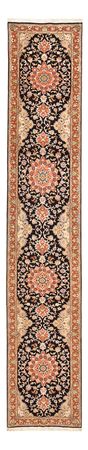 Runner Persisk matta - Tabriz - Royal - 380 x 75 cm - mörkblå