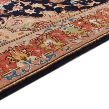 Tappeto corsia Tappeto Persero - Tabriz - Reale - 380 x 75 cm - blu scuro