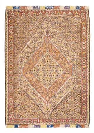 Kelimteppe - Orientalsk - 200 x 140 cm - karamell