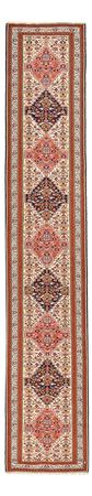 Tapis de couloir Tapis Kelim - Oriental - 437 x 81 cm - beige