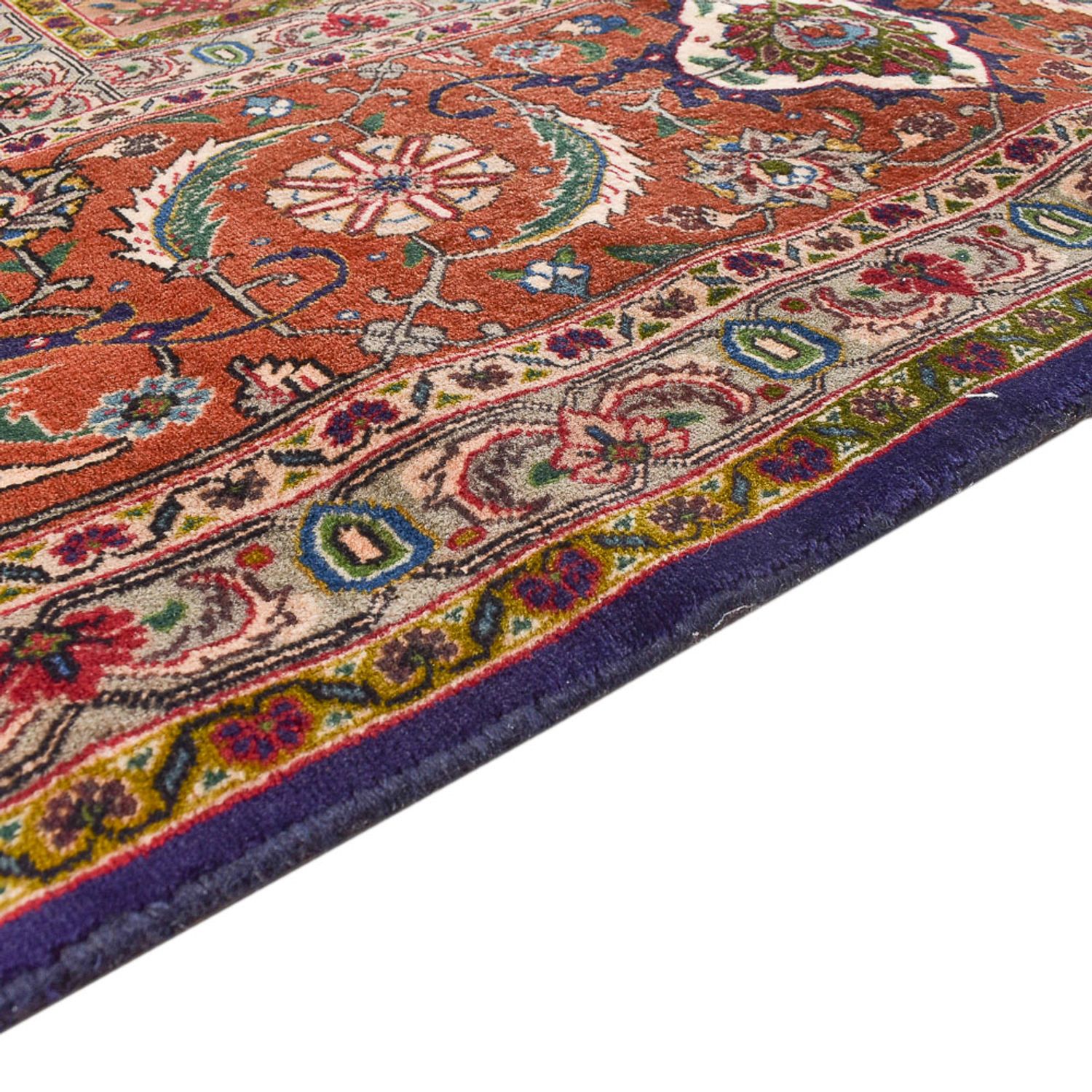 Tappeto Persero - Tabriz - Reale - 520 x 350 cm - viola