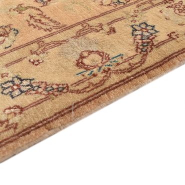 Tappeto corsia Tappeto Persero - Tabriz - Reale - 378 x 78 cm - beige