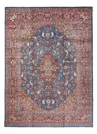 Tapis persan - Royal - 485 x 346 cm - bleu