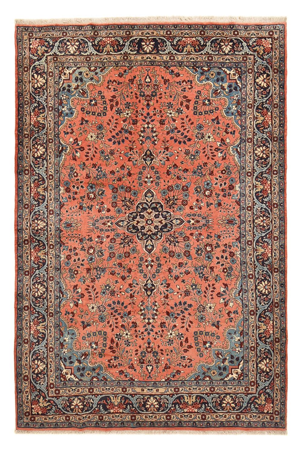 Perserteppich - Nomadic - 298 x 206 cm - rot