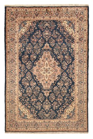 Tapis persan - Nomadic - 297 x 205 cm - bleu foncé