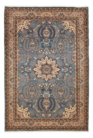 Tapis persan - Nomadic - 288 x 204 cm - bleu de mer