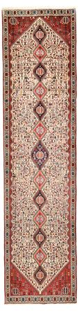 Tapis de couloir Tapis persan - Nomadic - 390 x 97 cm - beige