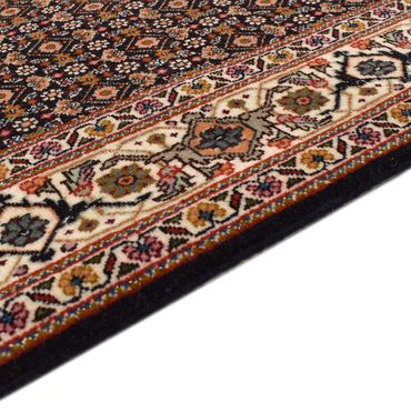 Løper Persisk teppe - Tabriz - Royal - 392 x 67 cm - mørk beige