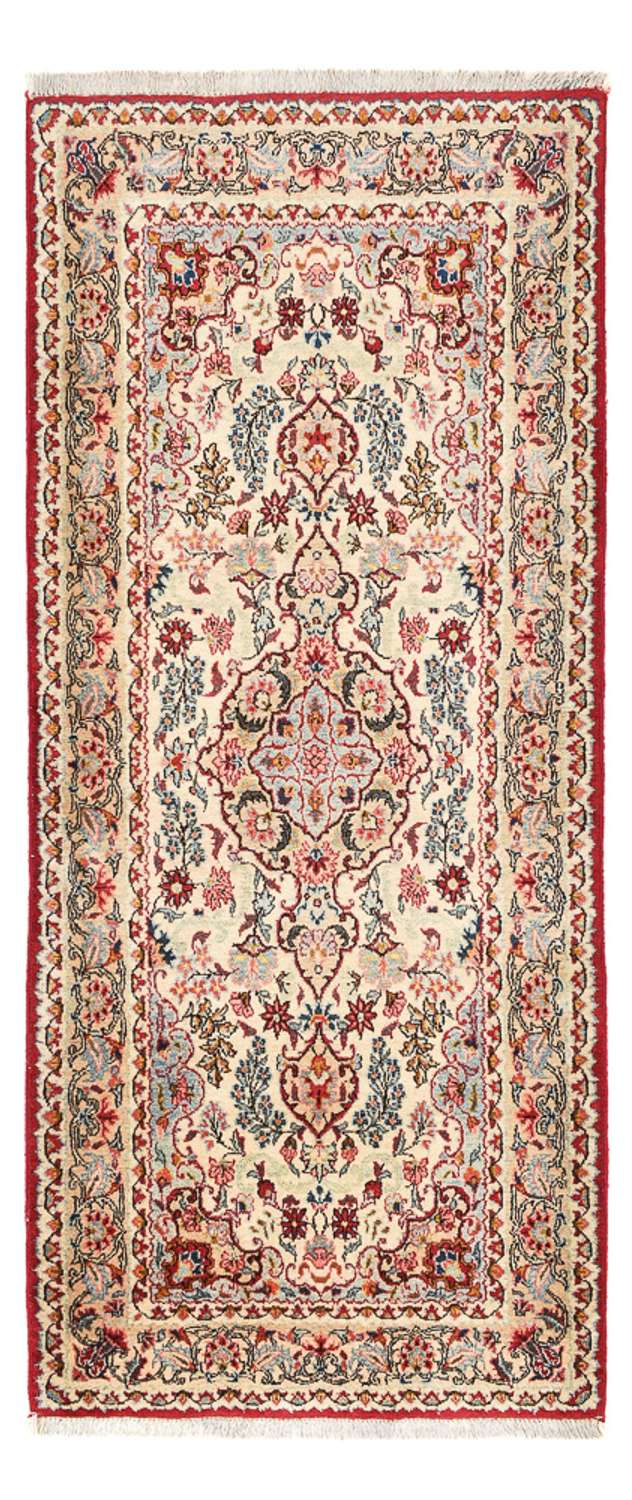 Løper Persisk teppe - Ghom - 170 x 71 cm - lys beige