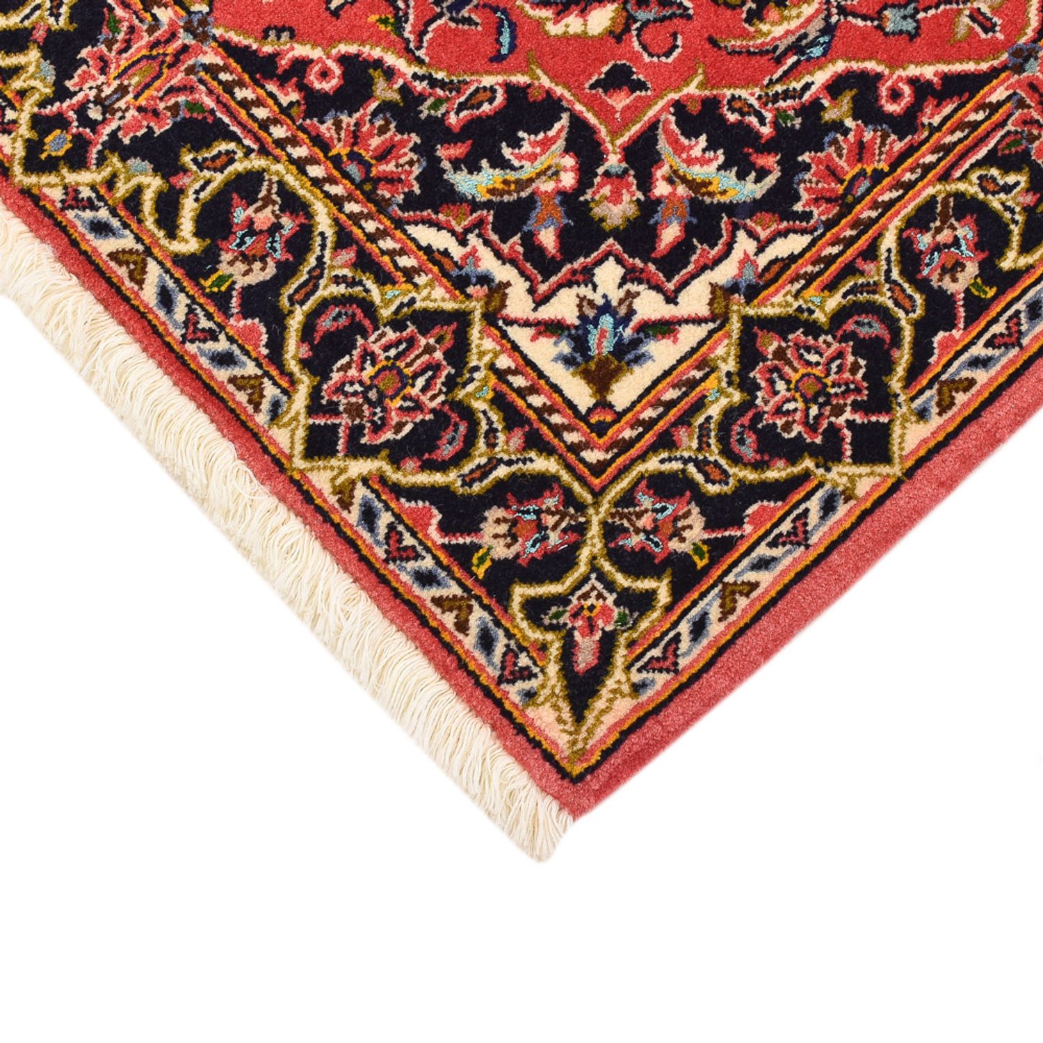 Tapis persan - Keshan - 100 x 70 cm - rouge