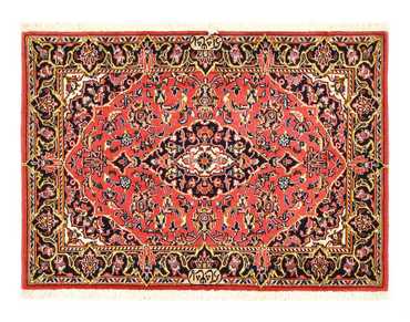 Perser Rug - Keshan - 100 x 70 cm - red